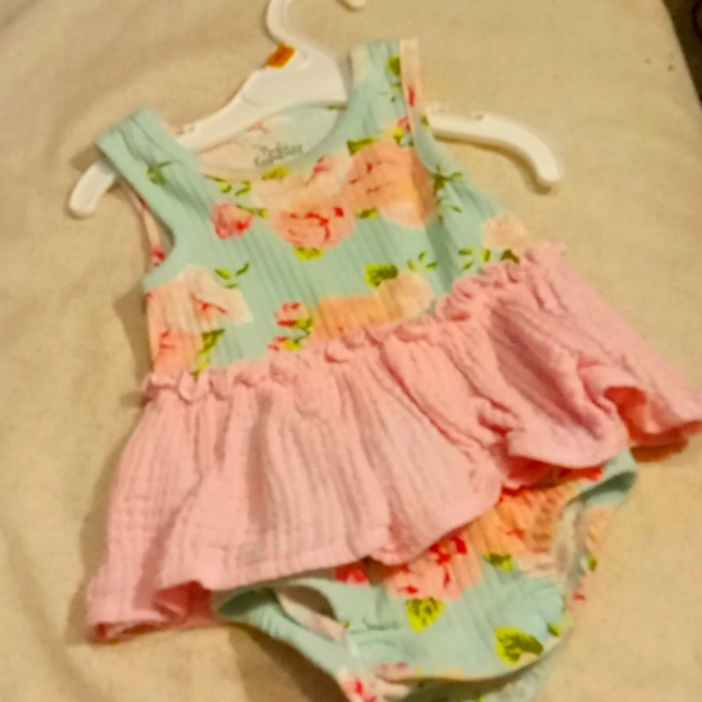 Baby girls swim two piece